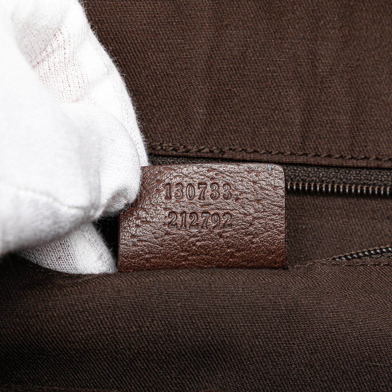 Gucci GG Canvas Abbey D Ring Tote Bruin