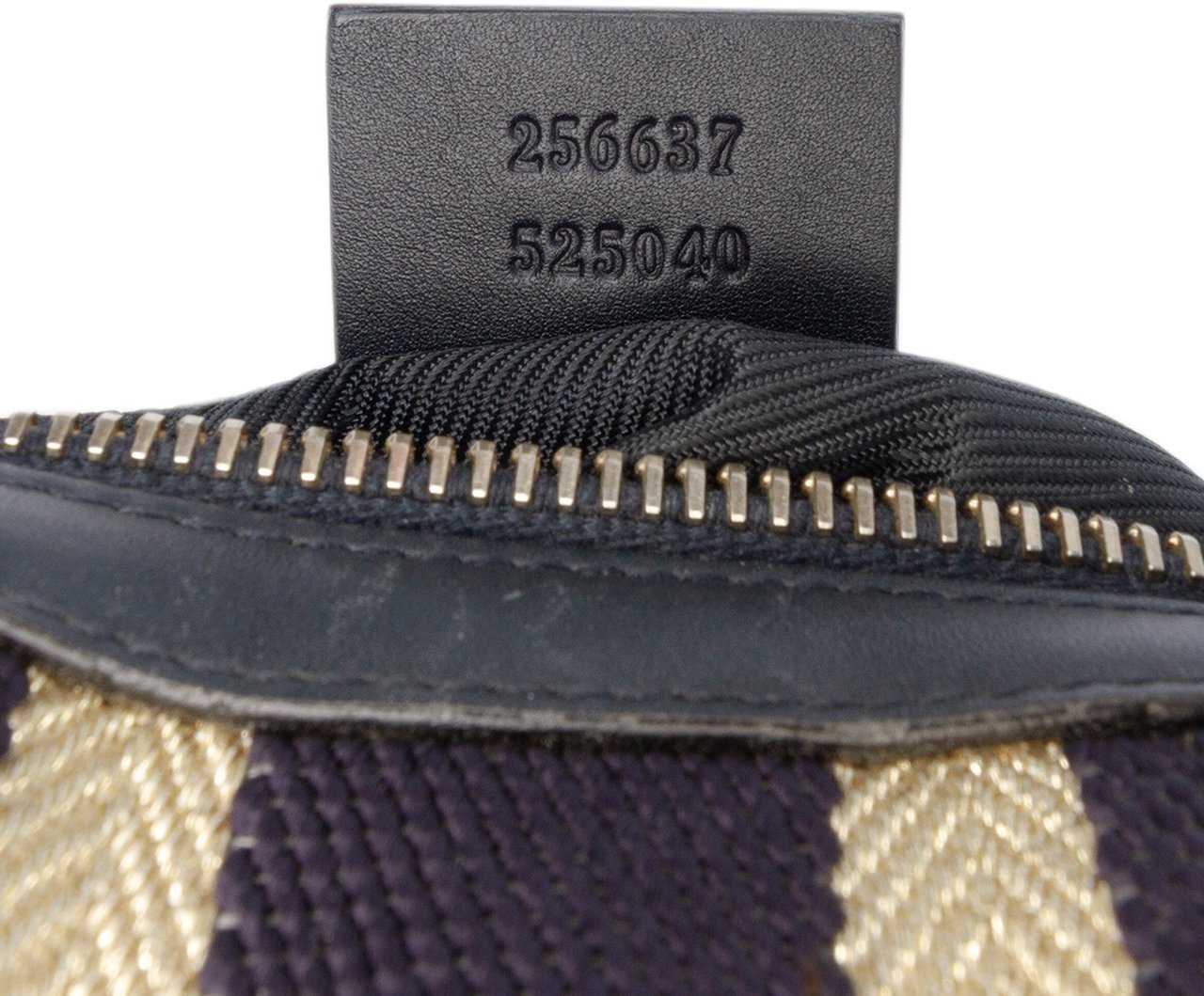 Gucci GG Canvas Web Pouch Bruin