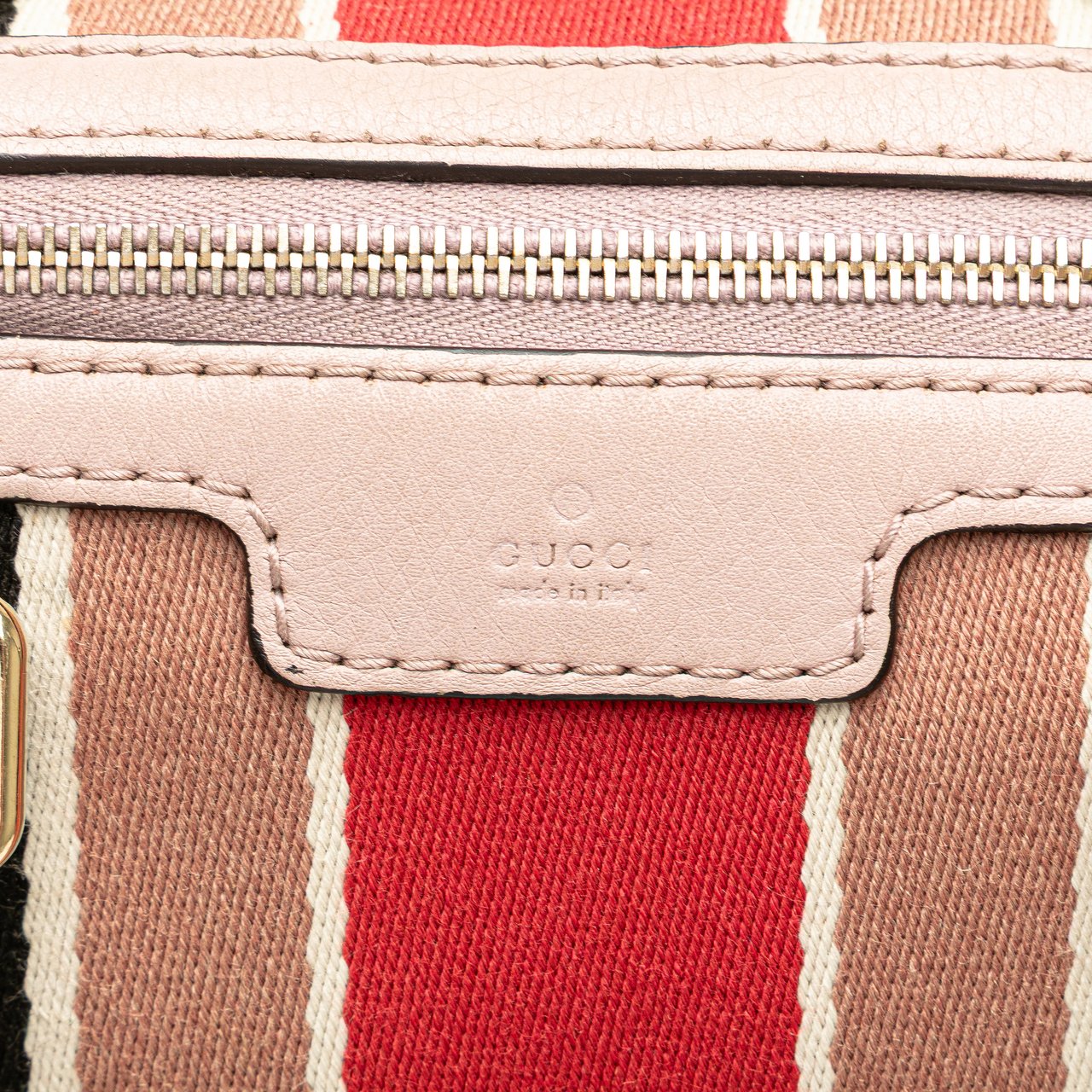 Gucci Medium GG Canvas Web Joy Boston Bag Bruin