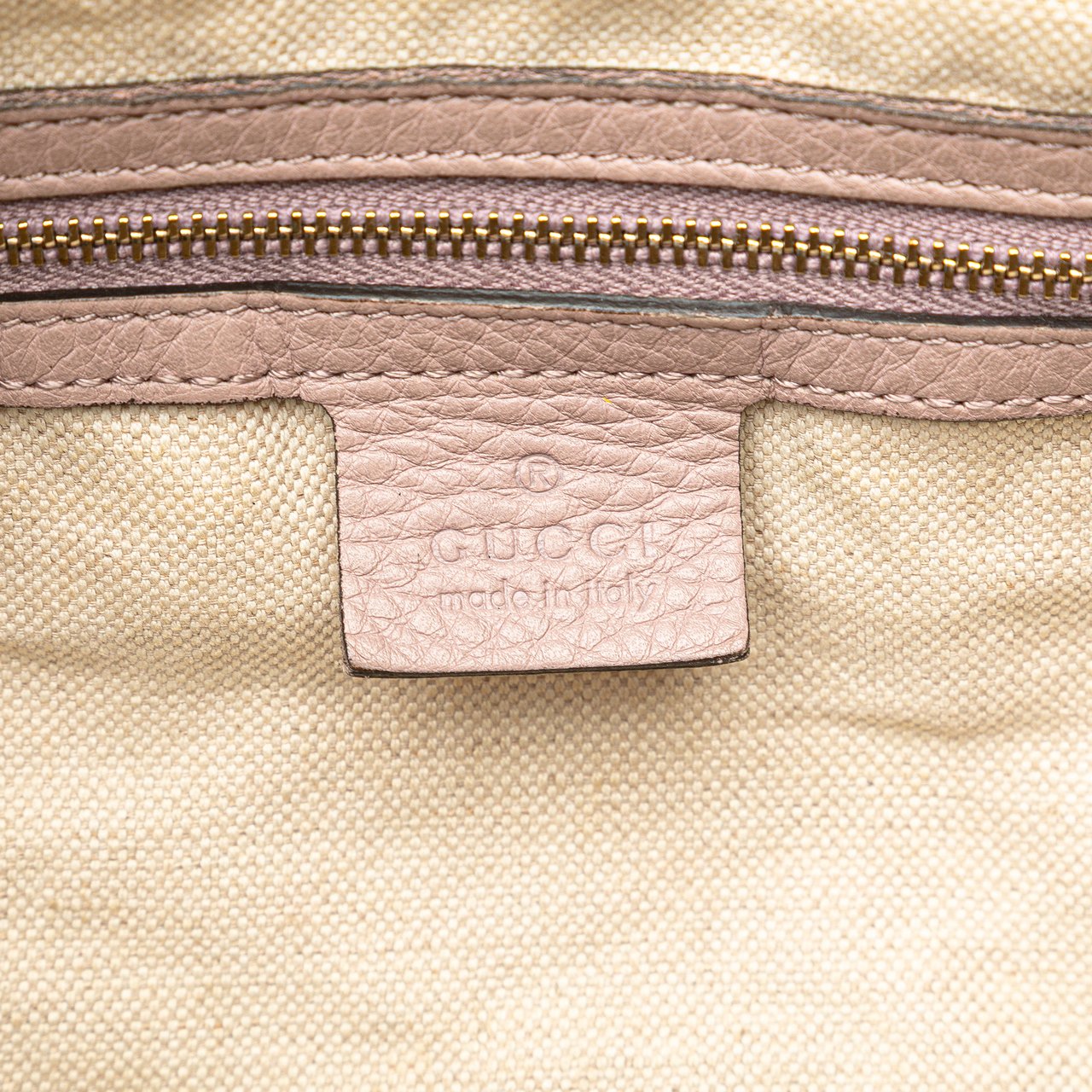 Gucci Medium GG Canvas Web Joy Boston Bag Bruin