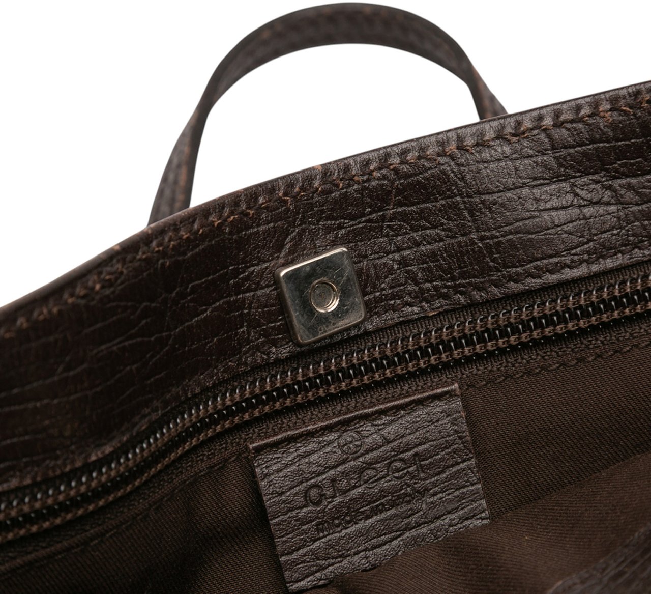 Gucci GG Supreme Tote Bruin