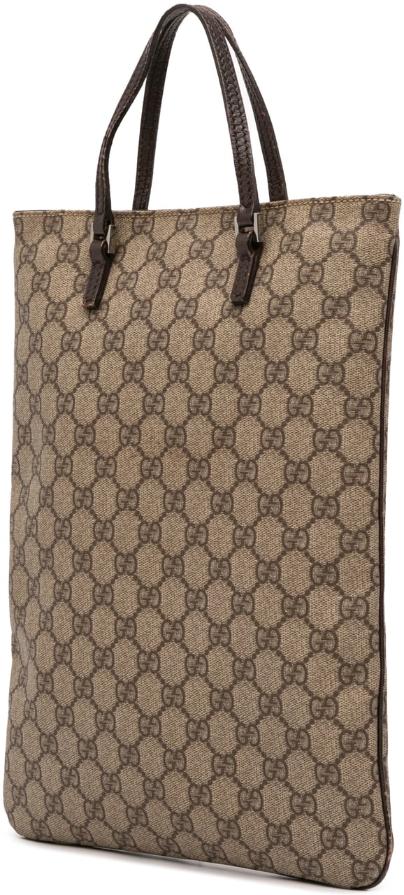 Gucci GG Supreme Tote Bruin
