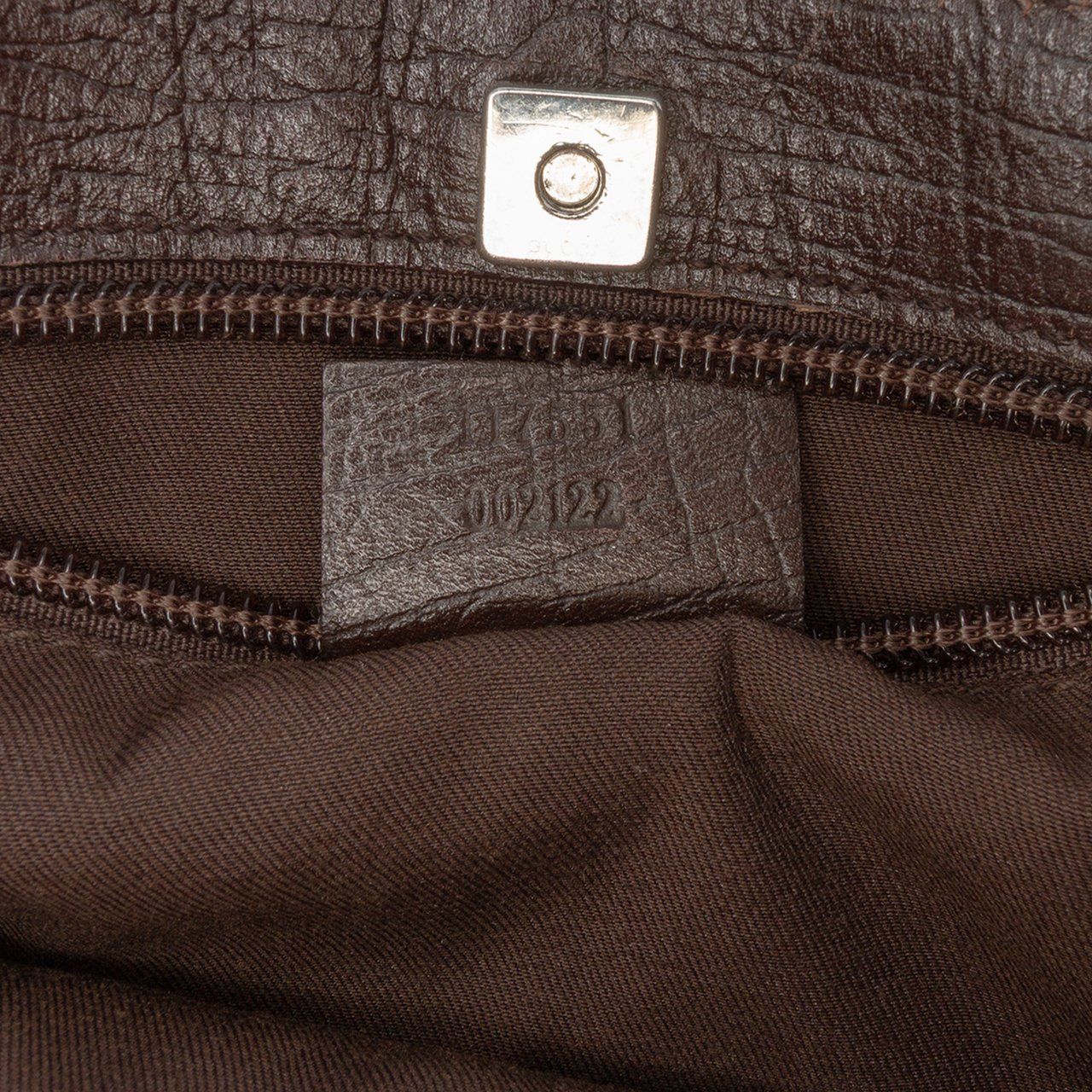 Gucci GG Supreme Tote Bruin
