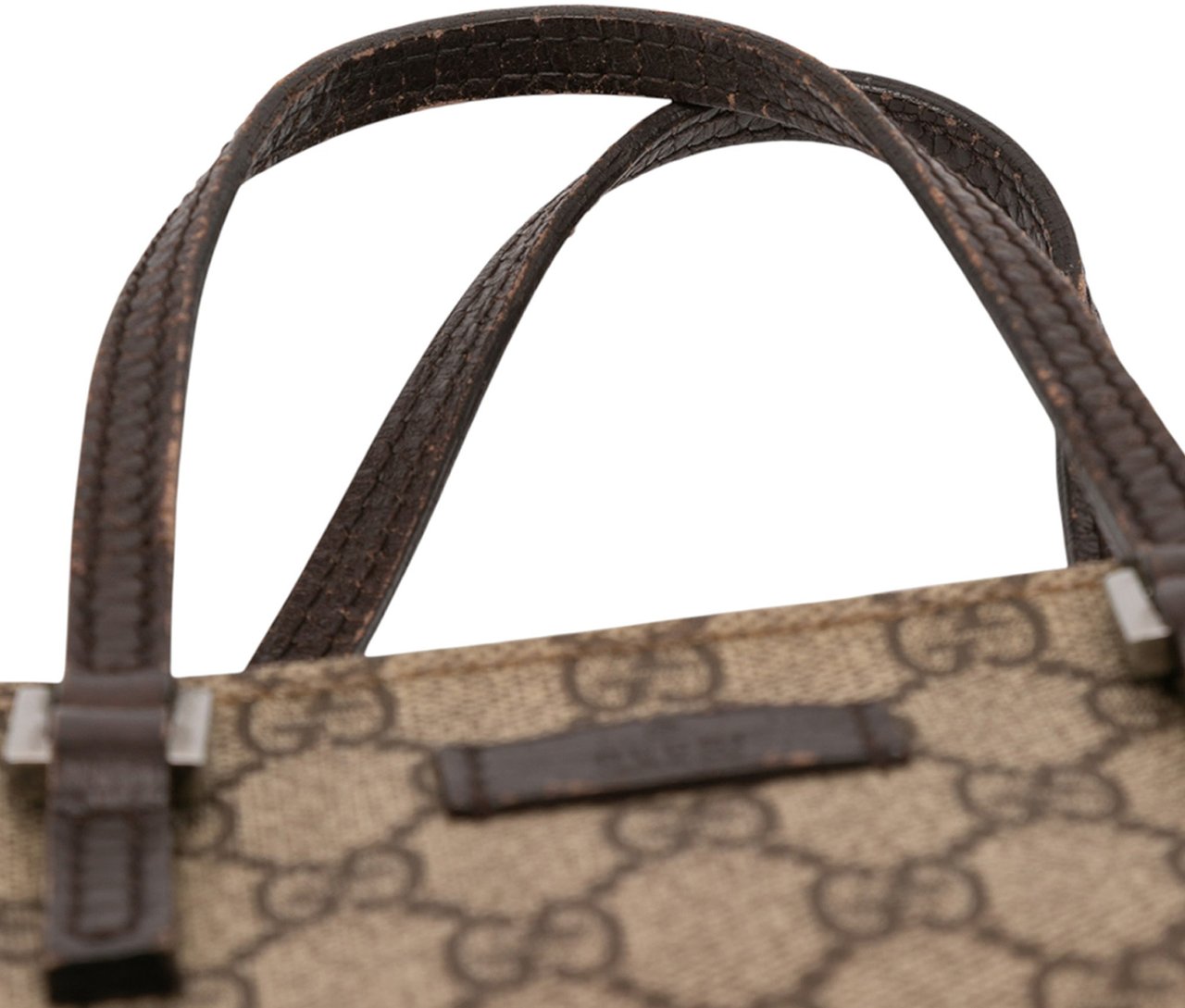 Gucci GG Supreme Tote Bruin