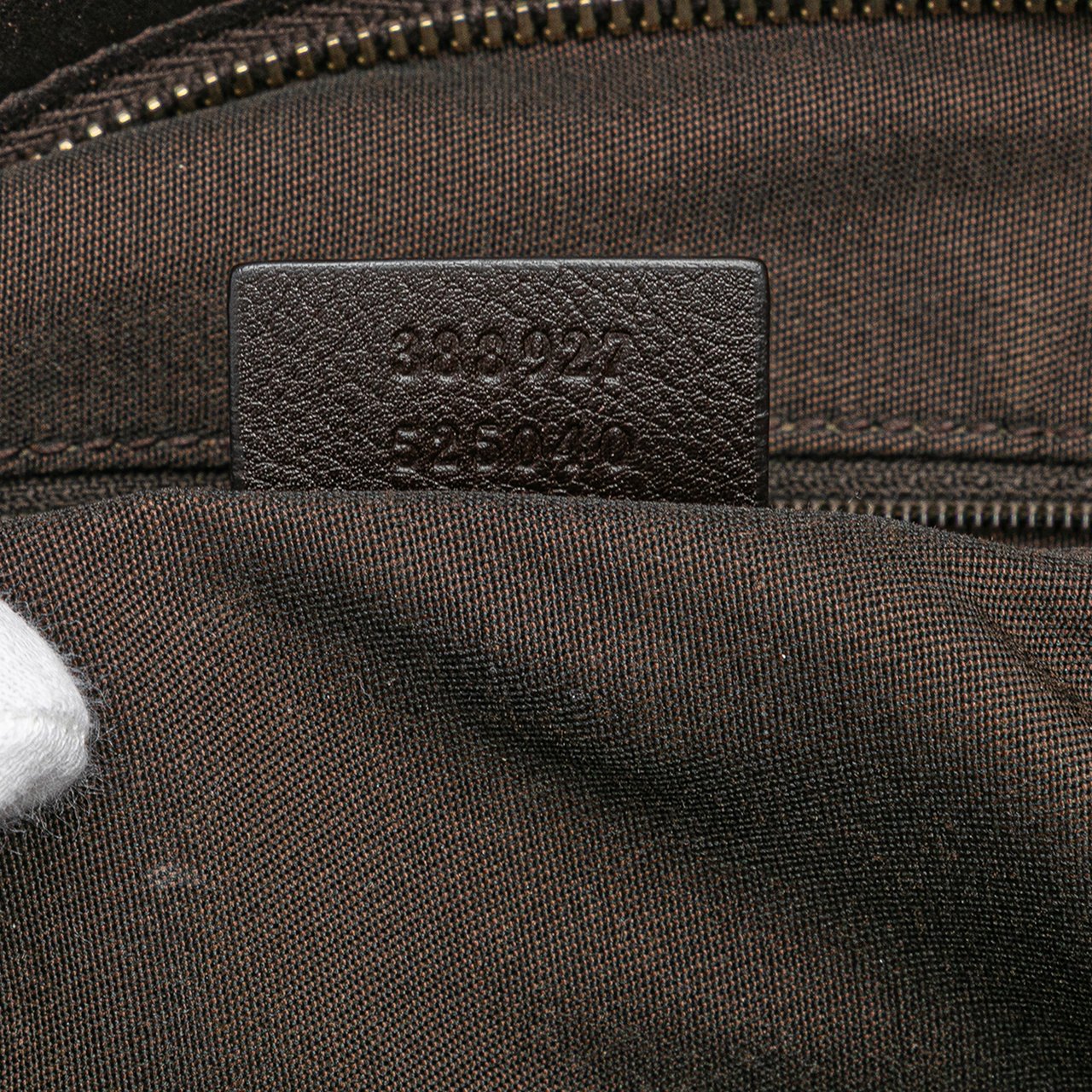 Gucci GG Canvas Shoulder Bag Bruin