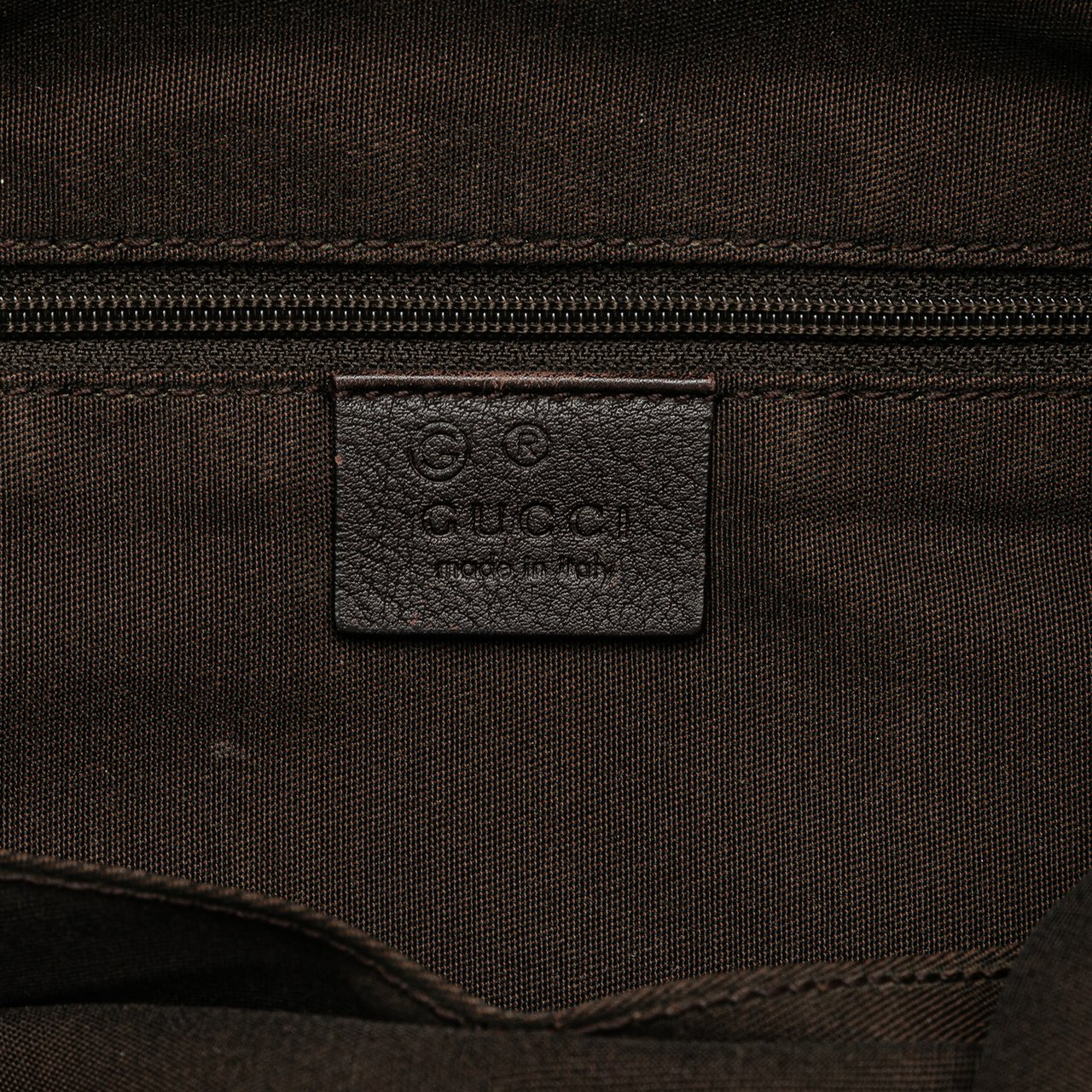 Gucci GG Canvas Shoulder Bag Bruin