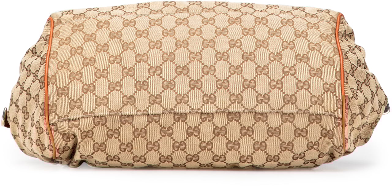 Gucci GG Canvas Sukey Satchel Bruin