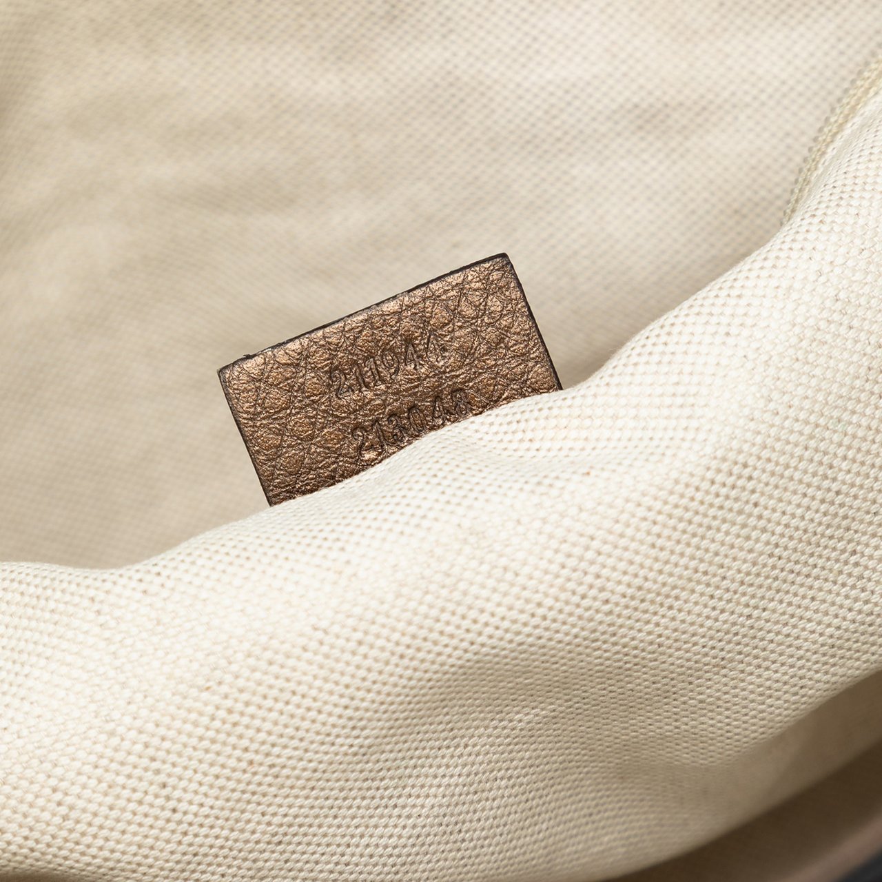 Gucci Medium Metallic Calfskin Sukey Tote Bruin