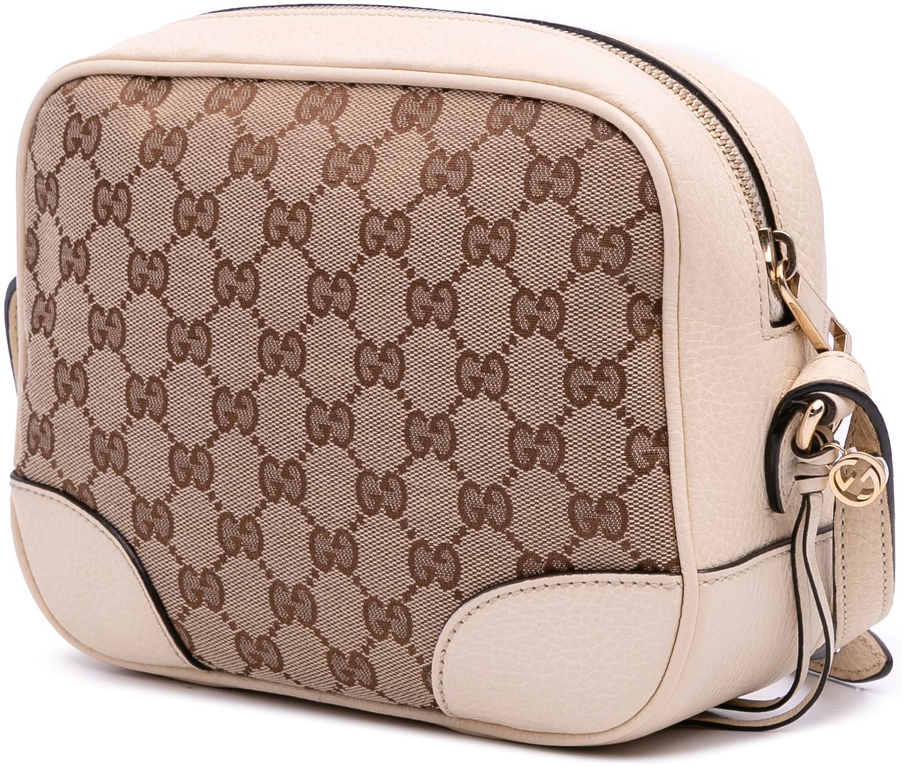 Gucci GG Canvas Bree Crossbody Bruin