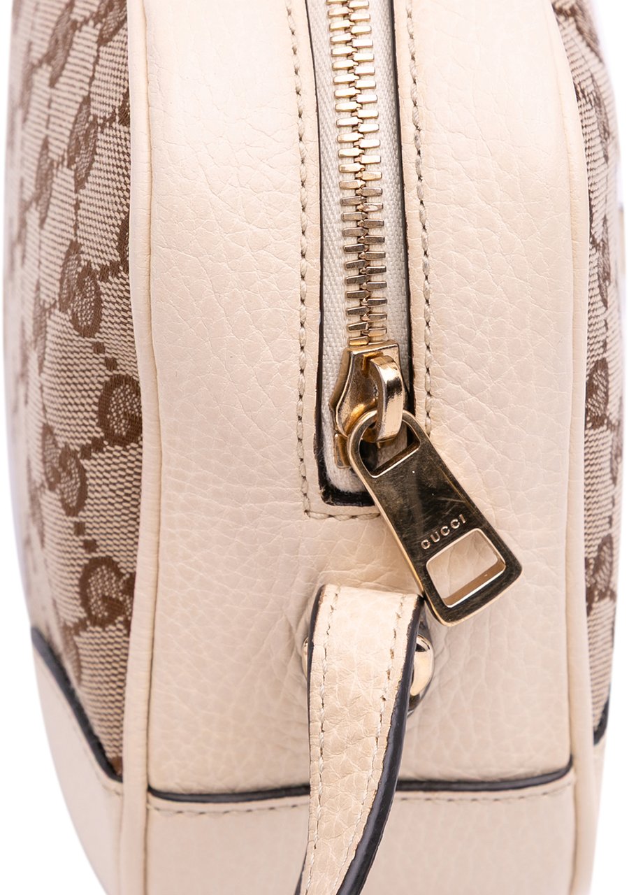 Gucci GG Canvas Bree Crossbody Bruin