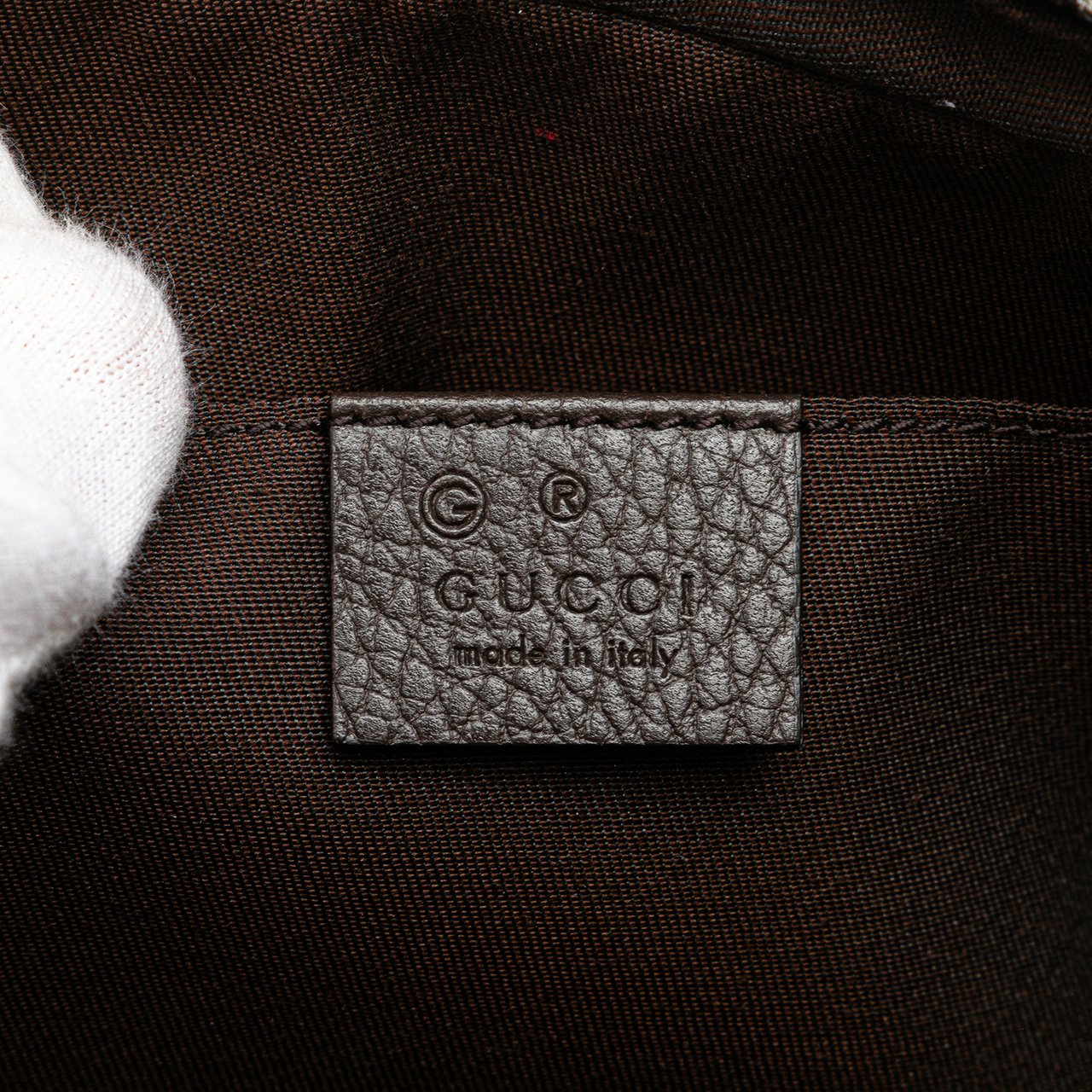 Gucci GG Canvas Belt Bag Bruin