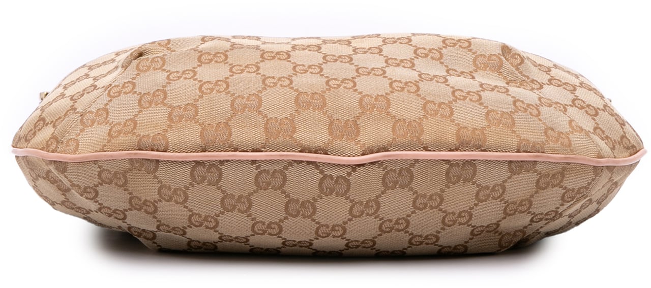 Gucci GG Canvas Web Crossbody Bruin