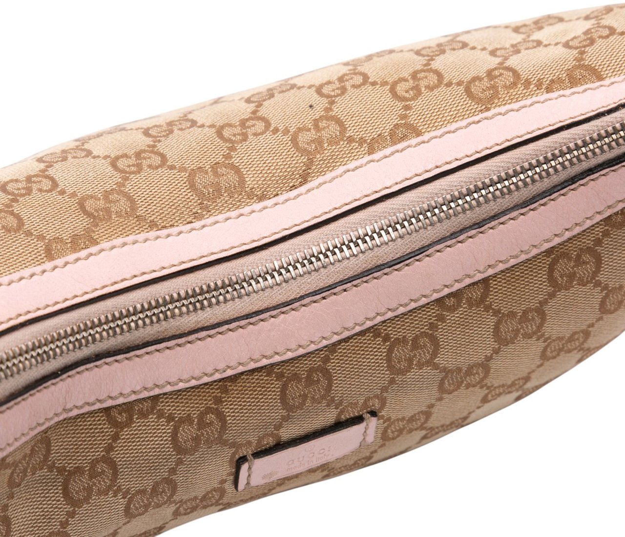 Gucci GG Canvas Web Crossbody Bruin