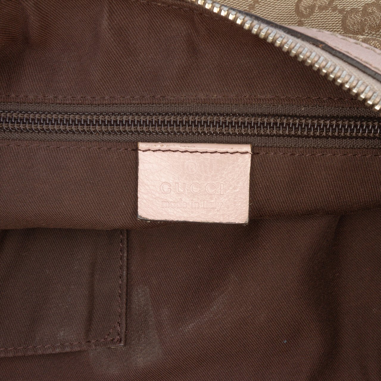 Gucci GG Canvas Web Crossbody Bruin