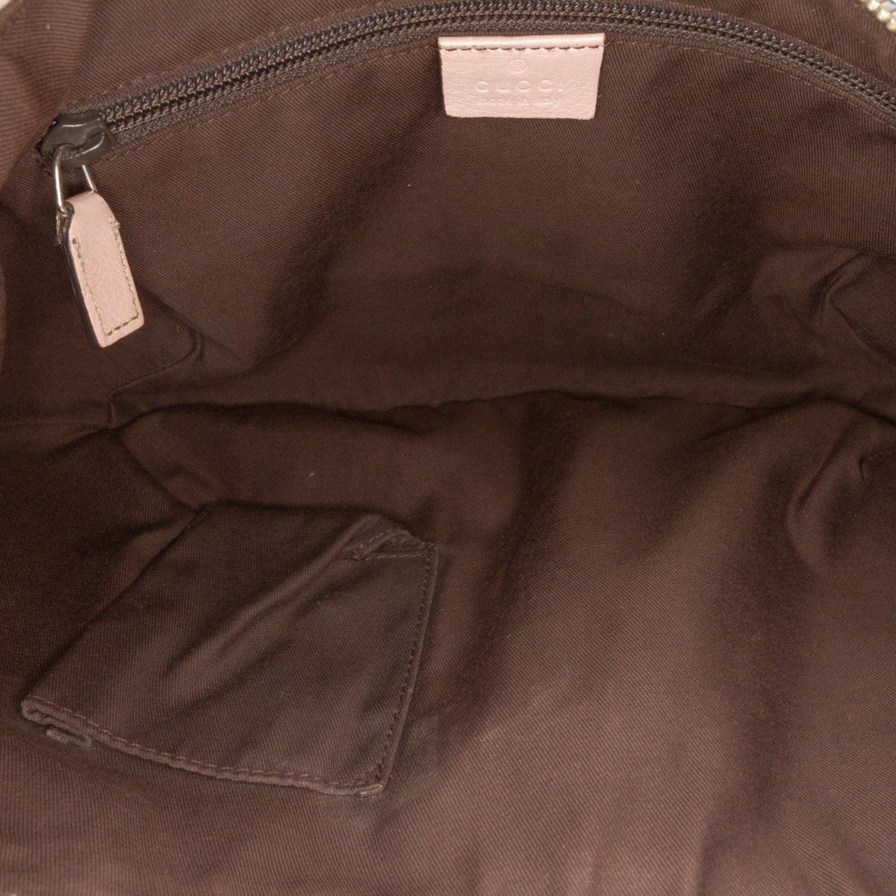 Gucci GG Canvas Web Crossbody Bruin