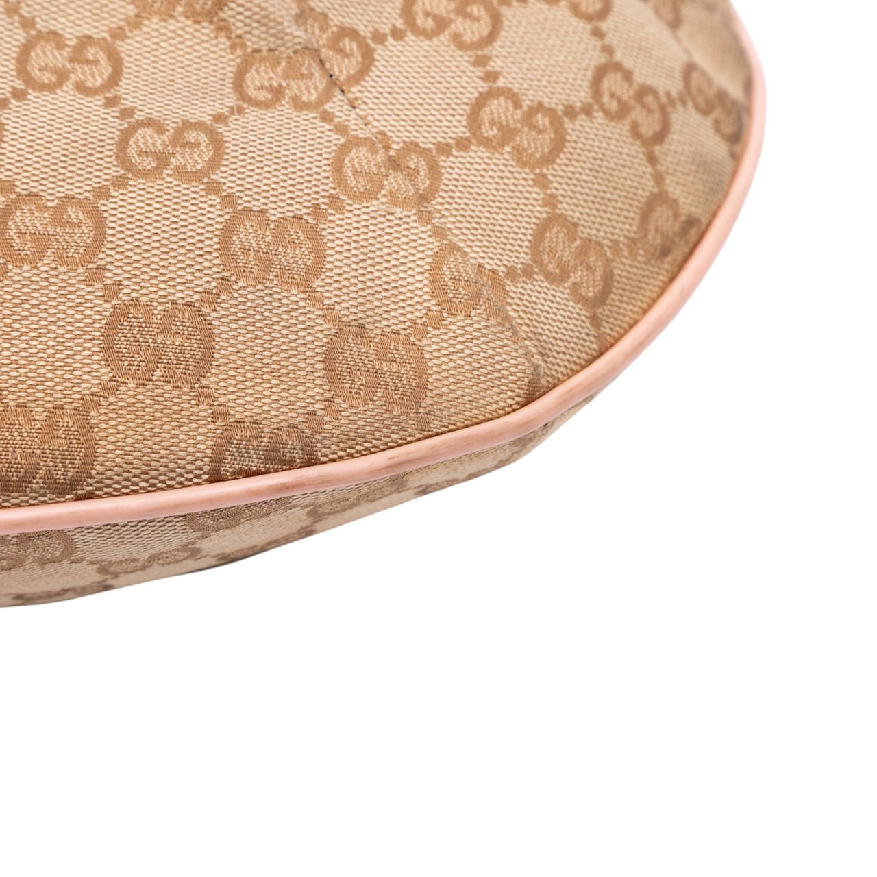 Gucci GG Canvas Web Crossbody Bruin