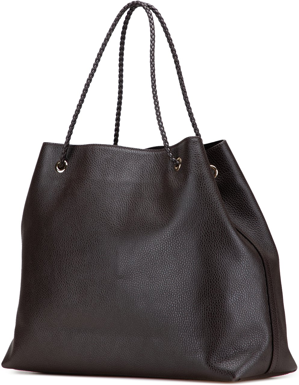 Gucci Large Leather Gifford Tote Bruin