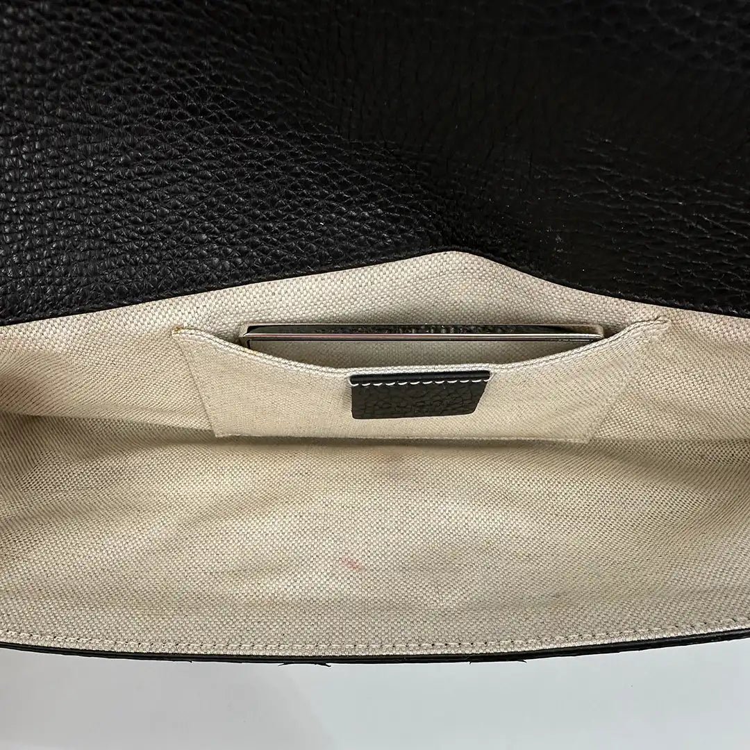 Gucci Gucci Clutch black snakeskin / very good Divers