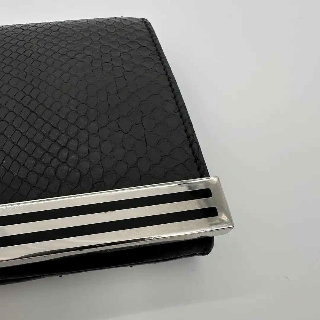 Gucci Gucci Clutch black snakeskin / very good Divers