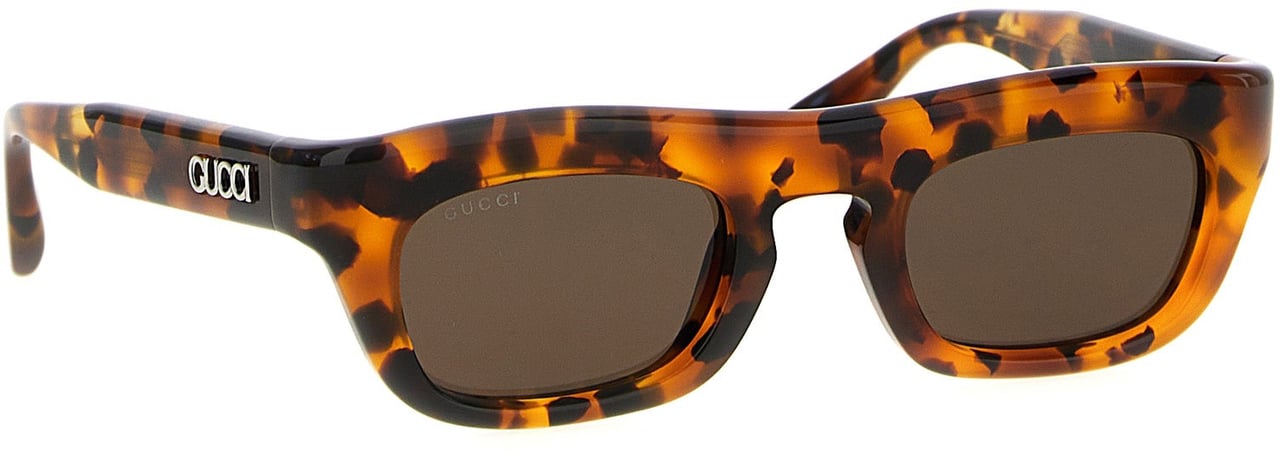 Gucci Brown Acetate Sunglasses Bruin