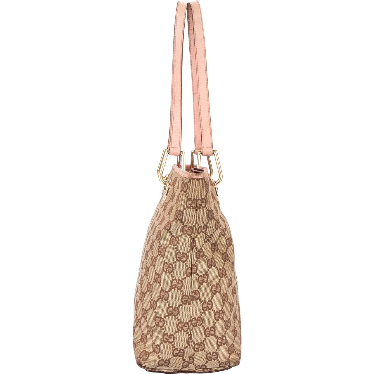 Gucci Gucci GG Monogram Eclipse Handbag Bruin