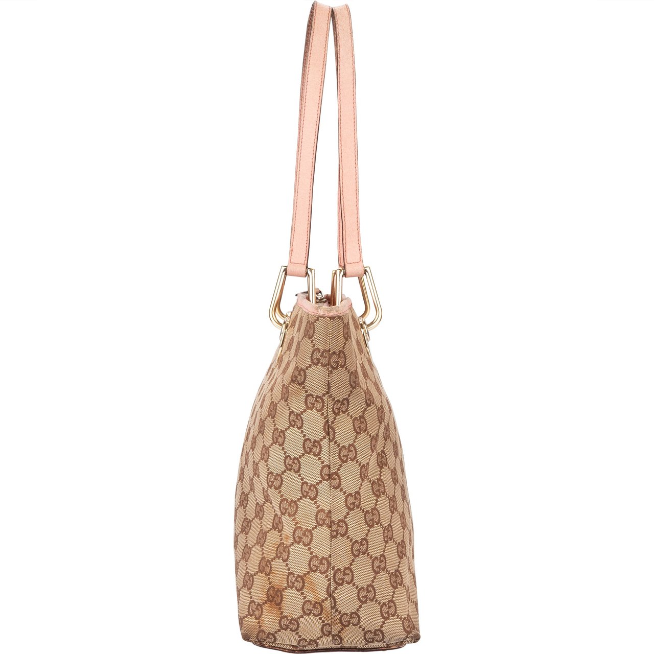 Gucci Gucci GG Monogram Eclipse Handbag Bruin