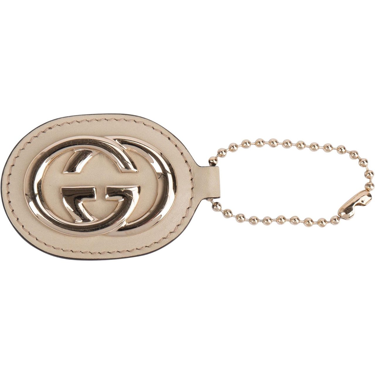 Gucci GG Leather Sukey Bags Pendant Beige