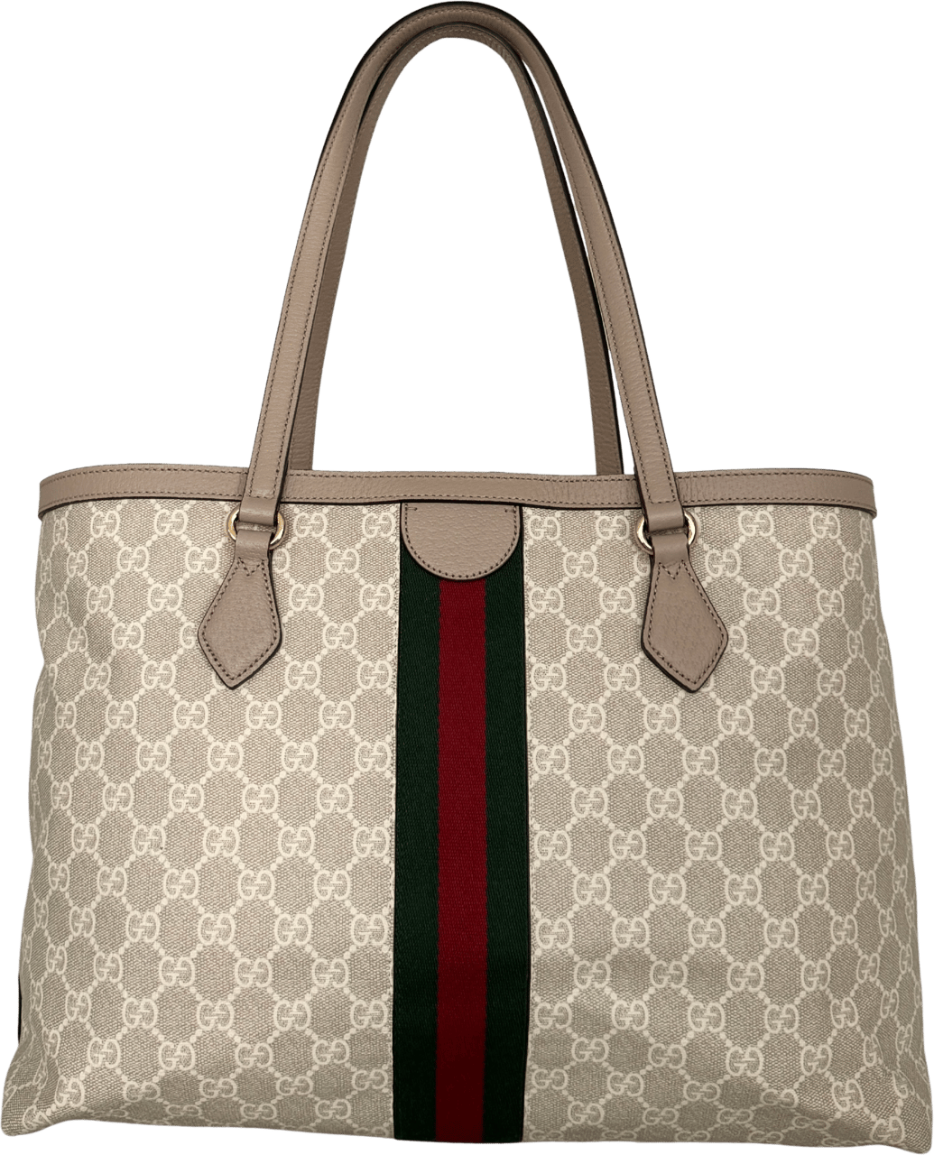 Gucci Gucci Großer Ophidia Shopper Beige / neuwertig Beige
