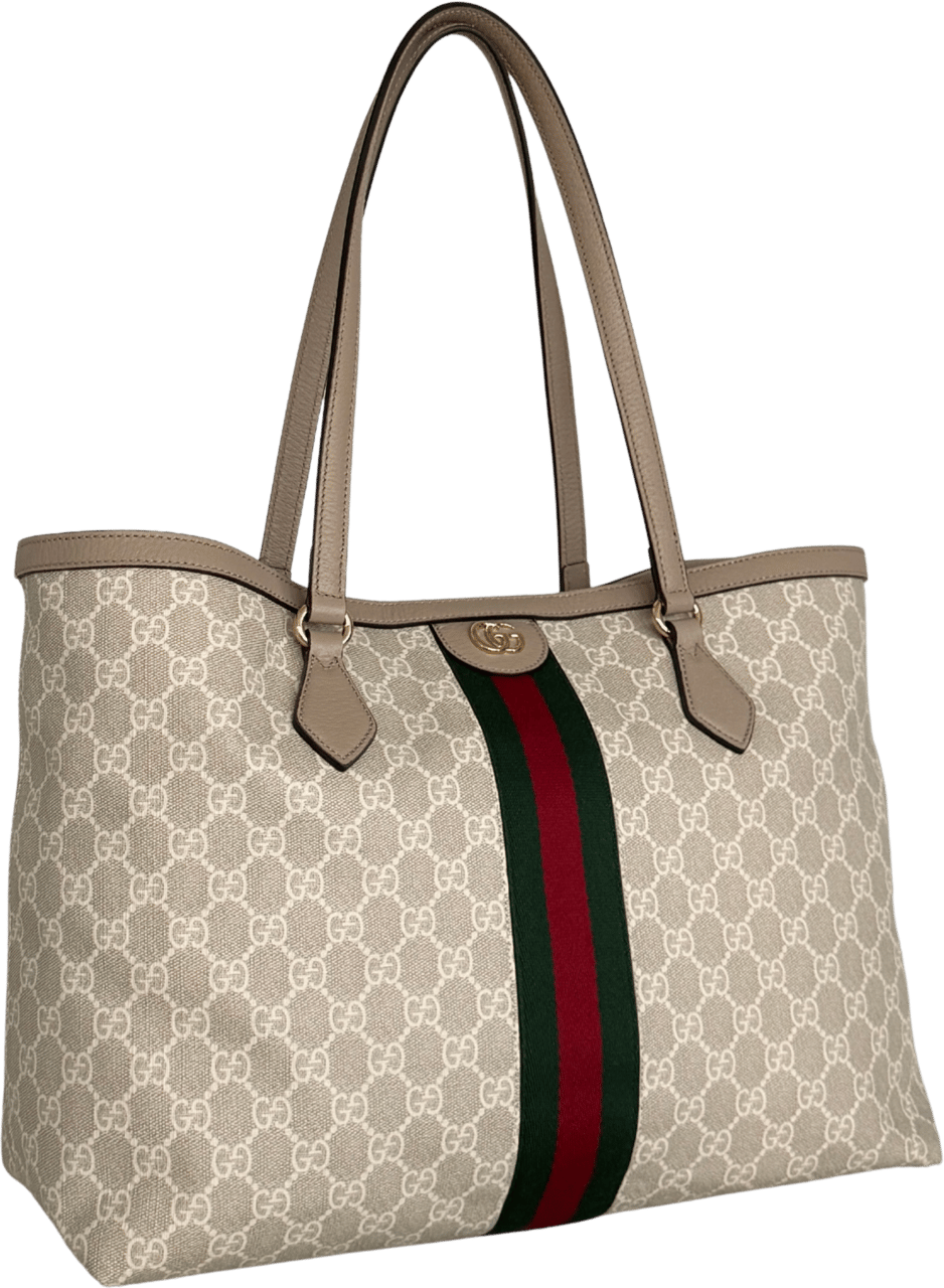 Gucci Gucci Großer Ophidia Shopper Beige / neuwertig Beige