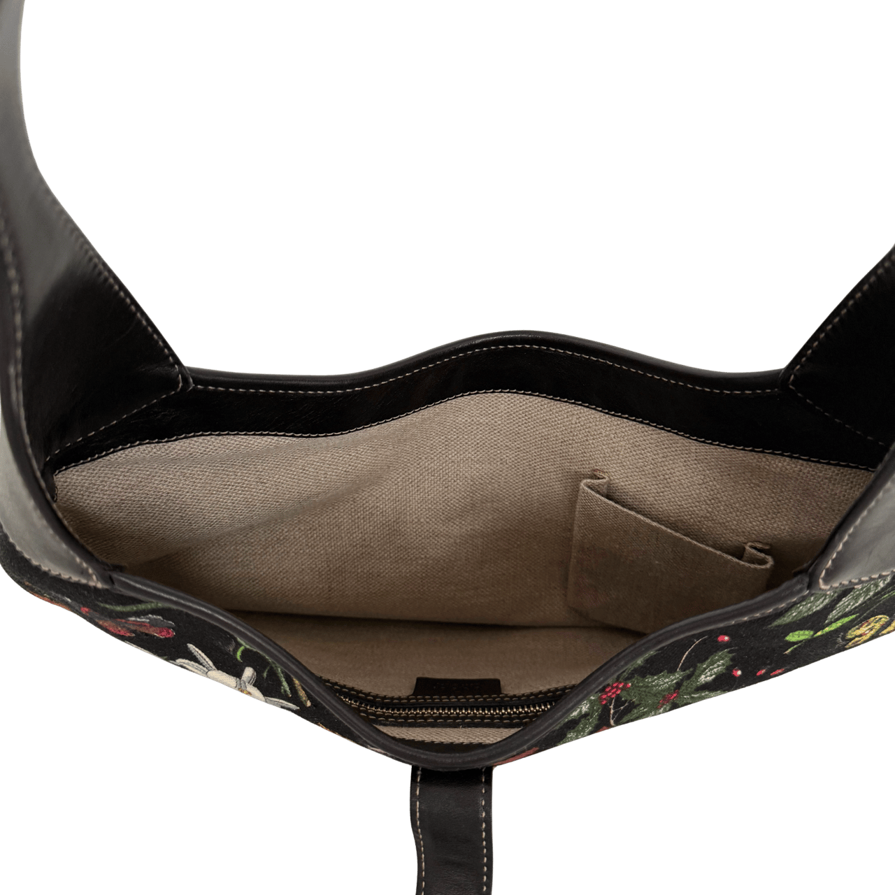 Gucci Gucci Canvas Flora Jackie O Bouvier Hobo Tasche Multicolor / sehr gut Divers
