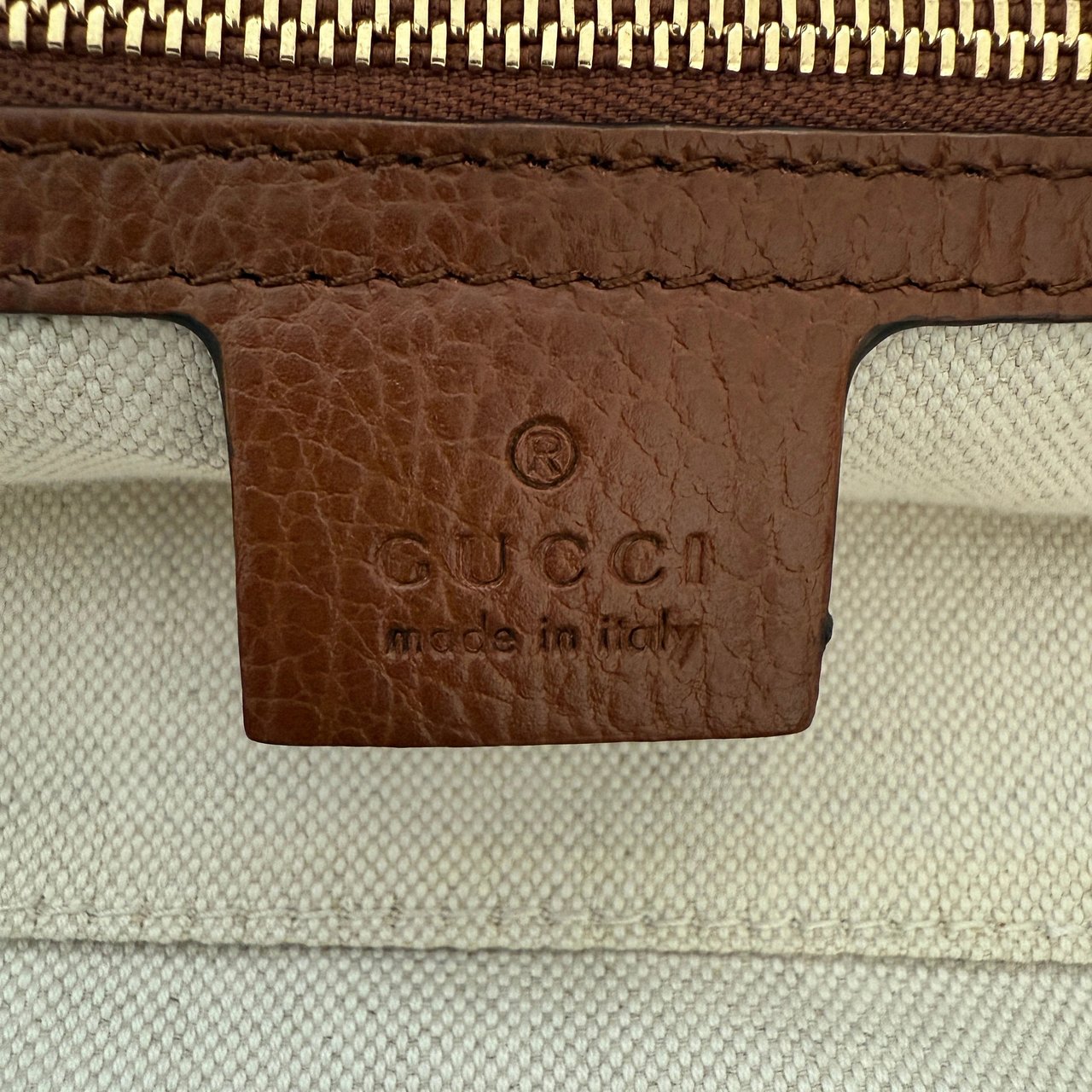Gucci Gucci Ophidia GG Denim Tote Bag Blau / gut Blauw