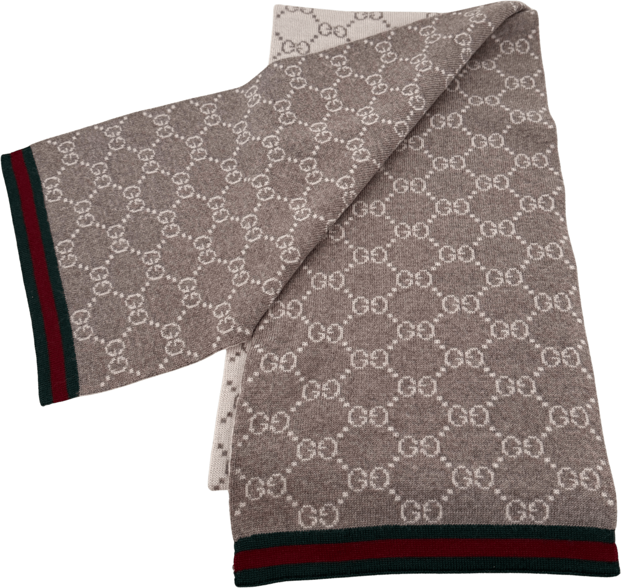 Gucci Gucci GG Schal aus Wolle Beige Creme / neuwertig Beige