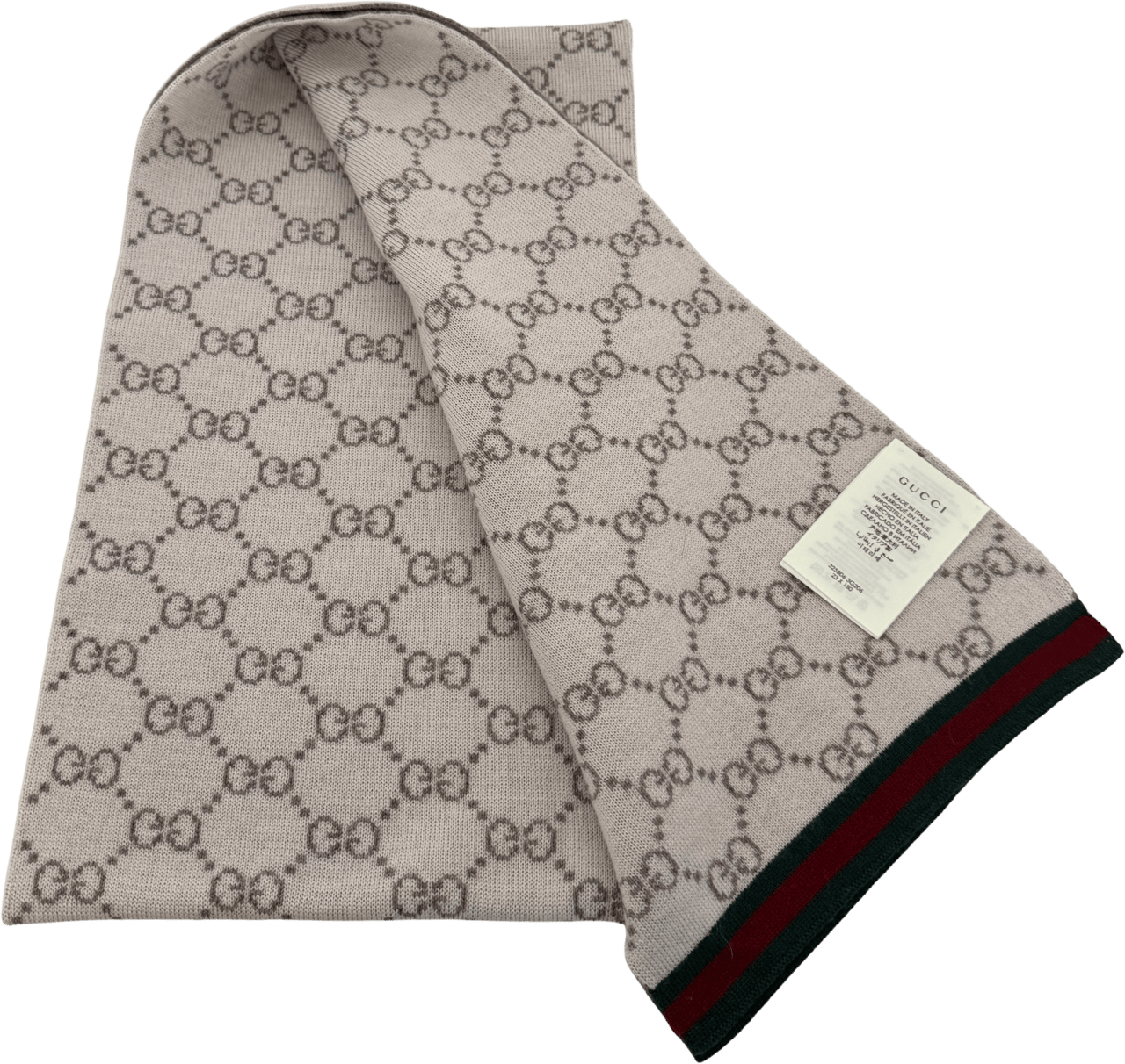 Gucci Gucci GG Schal aus Wolle Beige Creme / neuwertig Beige