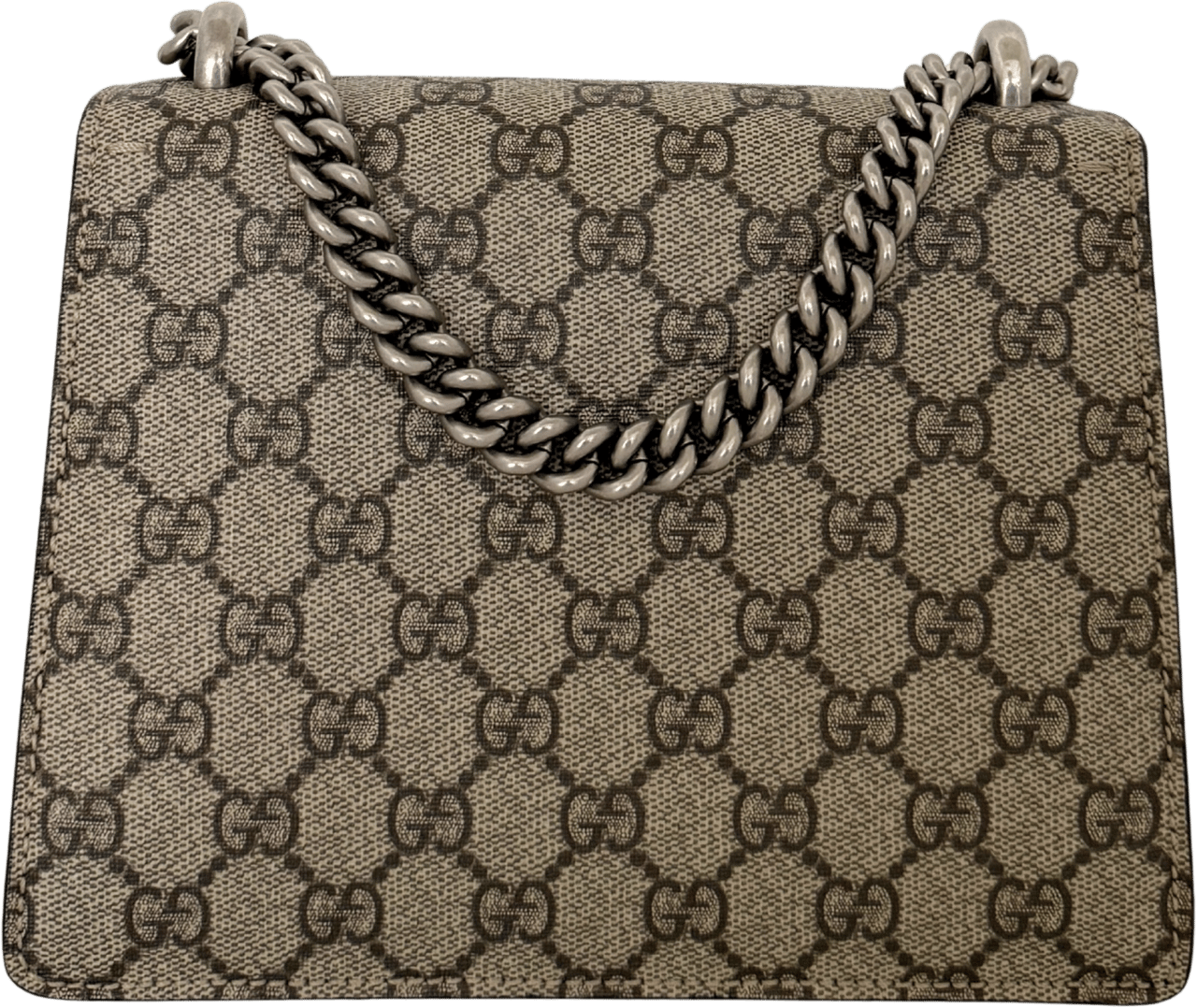 Gucci Gucci Dionysus Kleine Schultertasche GG Supreme Beige / sehr gut Beige