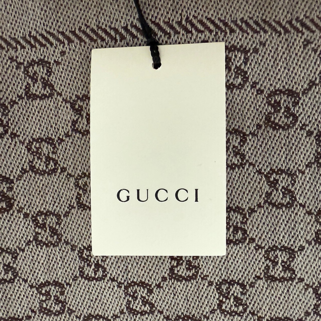 Gucci Gucci Schal aus Wolle Braun / ungetragen Bruin