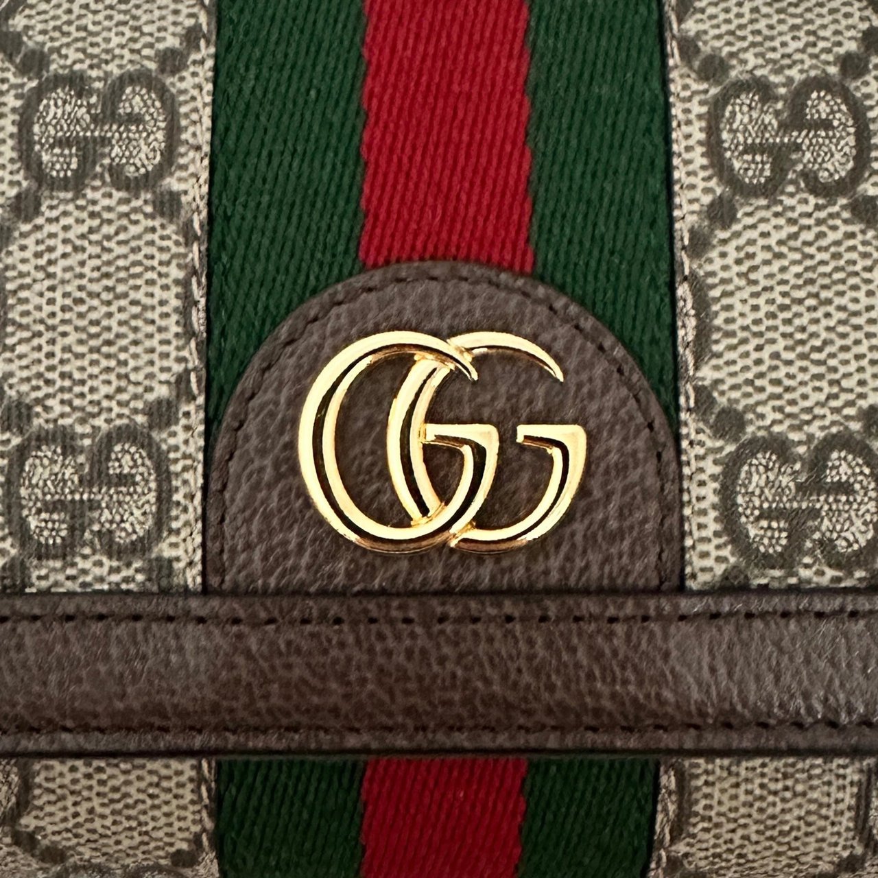 Gucci Gucci Ophidia Wallet on Chain neuste Kollektion 2025 / neuwertig Beige