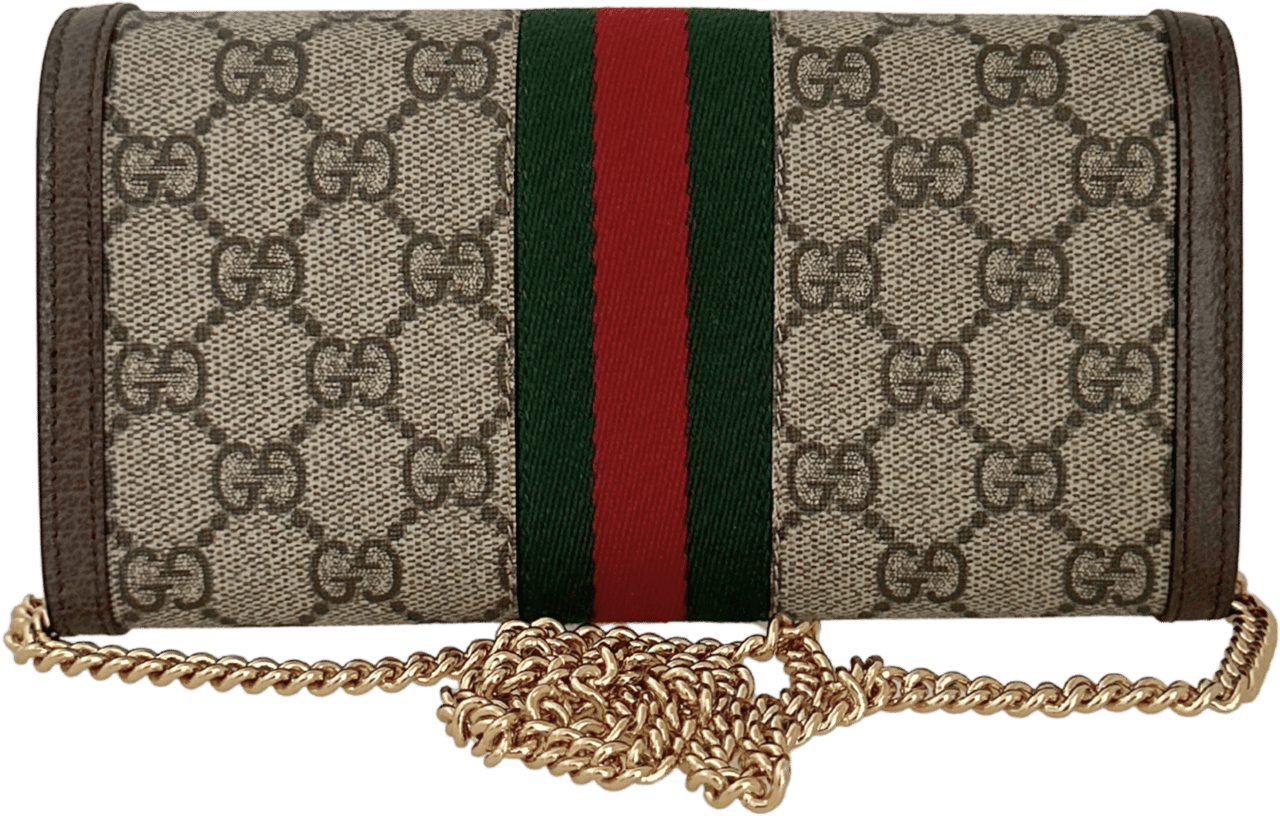 Gucci Gucci Ophidia Wallet on Chain neuste Kollektion 2025 / neuwertig Beige