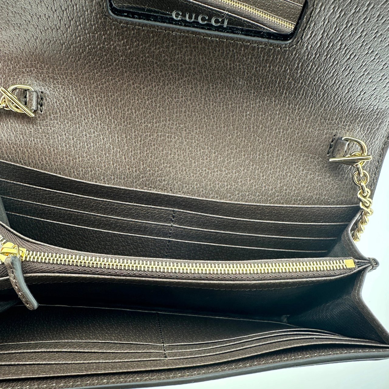 Gucci Gucci Ophidia Wallet on Chain neuste Kollektion 2025 / neuwertig Beige