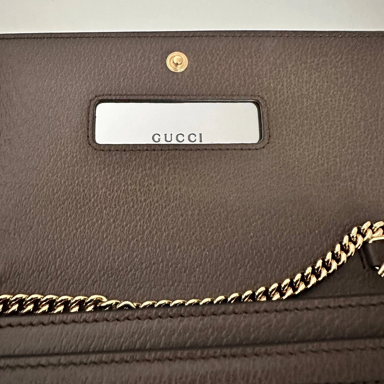 Gucci Gucci Ophidia Wallet on Chain neuste Kollektion 2025 / neuwertig Beige