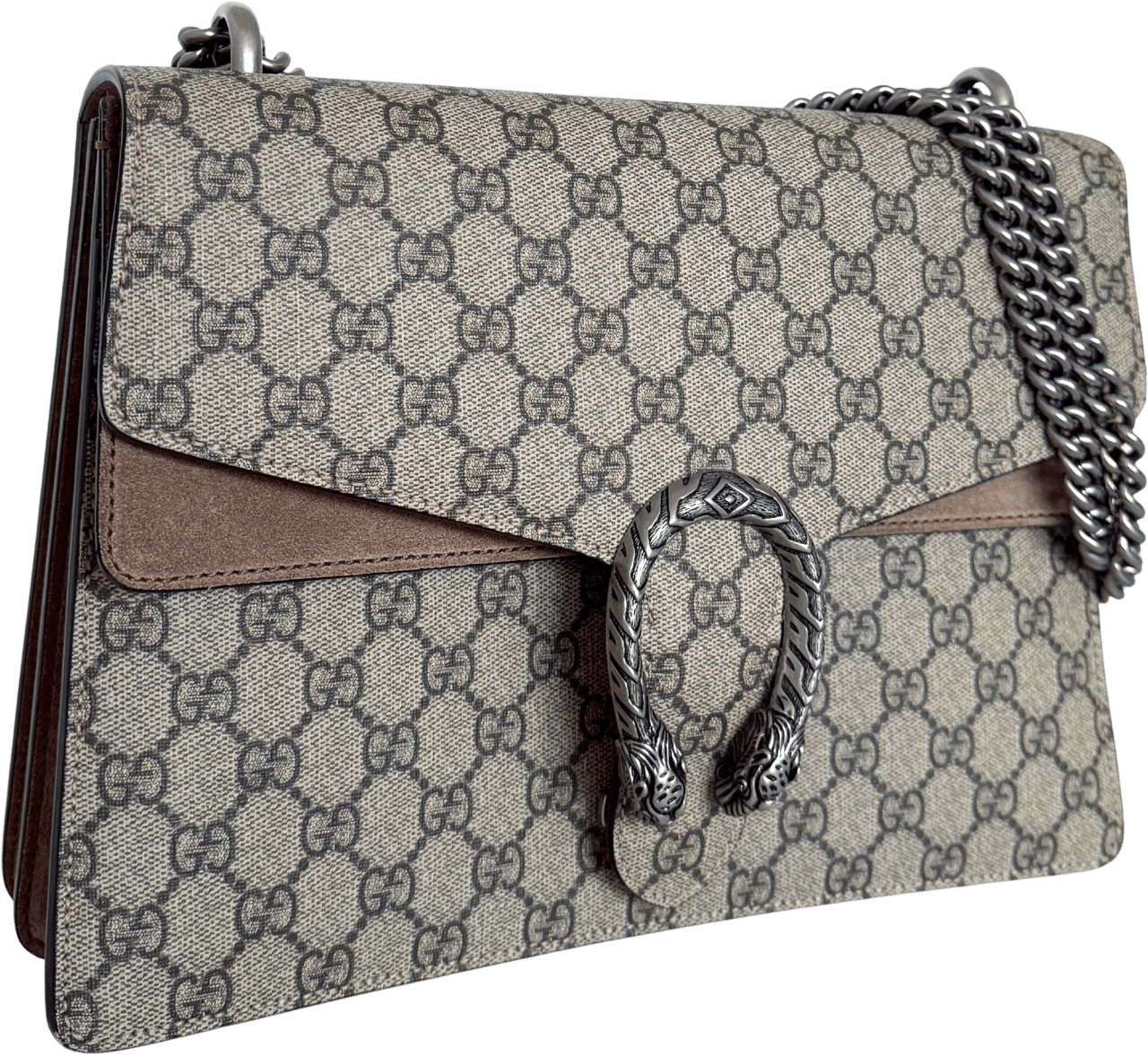 Gucci Gucci Dionysus Medium GG Supreme Braun Fullset / sehr gut Bruin
