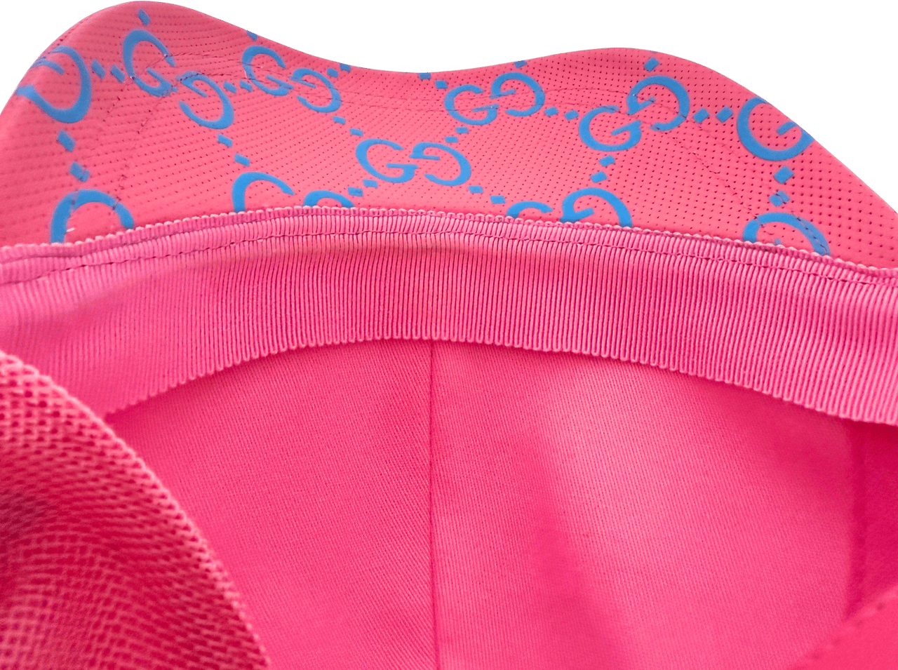 Gucci Gucci GG Cap Monogram Pink Blau  / sehr gut Roze