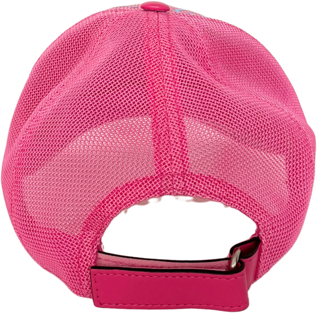 Gucci Gucci GG Cap Monogram Pink Blau  / sehr gut Roze