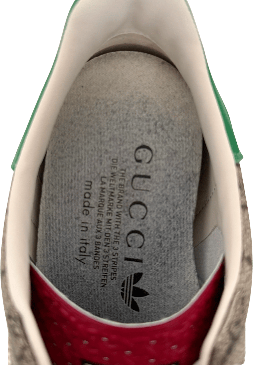 Gucci Adidas x Gucci Gazelle Wedge Beige GG Monogram Größe 38 Braun / sehr gut Bruin