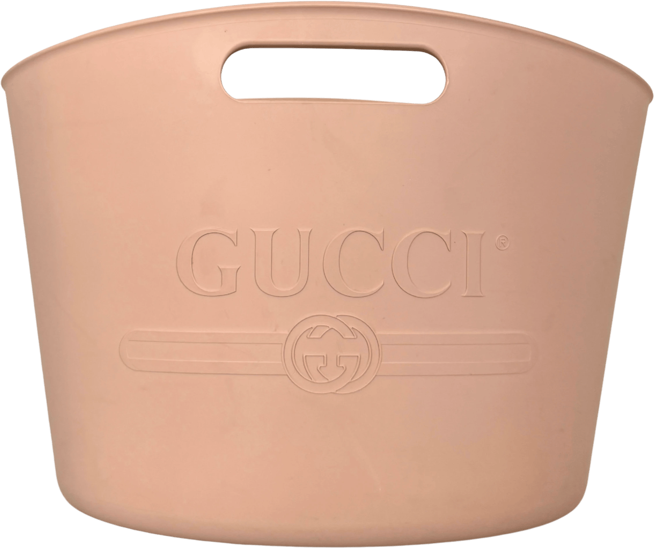 Gucci Gucci Rubber Tote Bag Pink / very good Roze