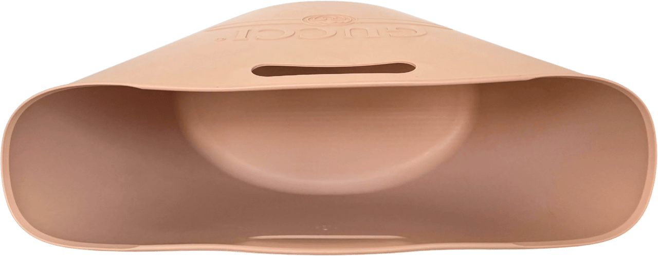 Gucci Gucci Rubber Tote Bag Pink / very good Roze