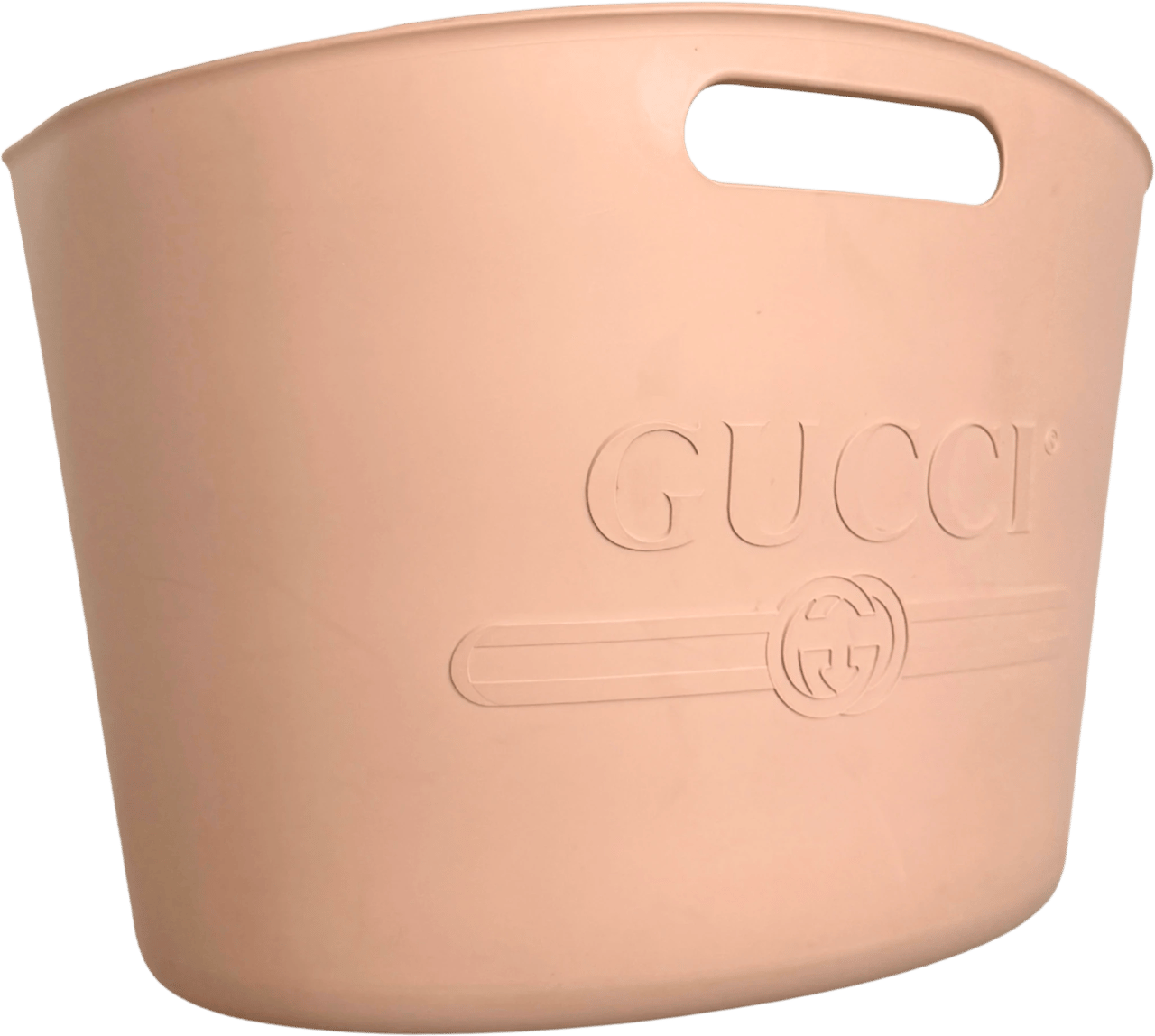 Gucci Gucci Rubber Tote Bag Pink / very good Roze