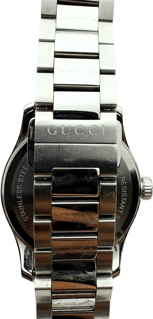 Gucci Gucci G-Timeless women's watch (model YA126573) silver / good Zilver