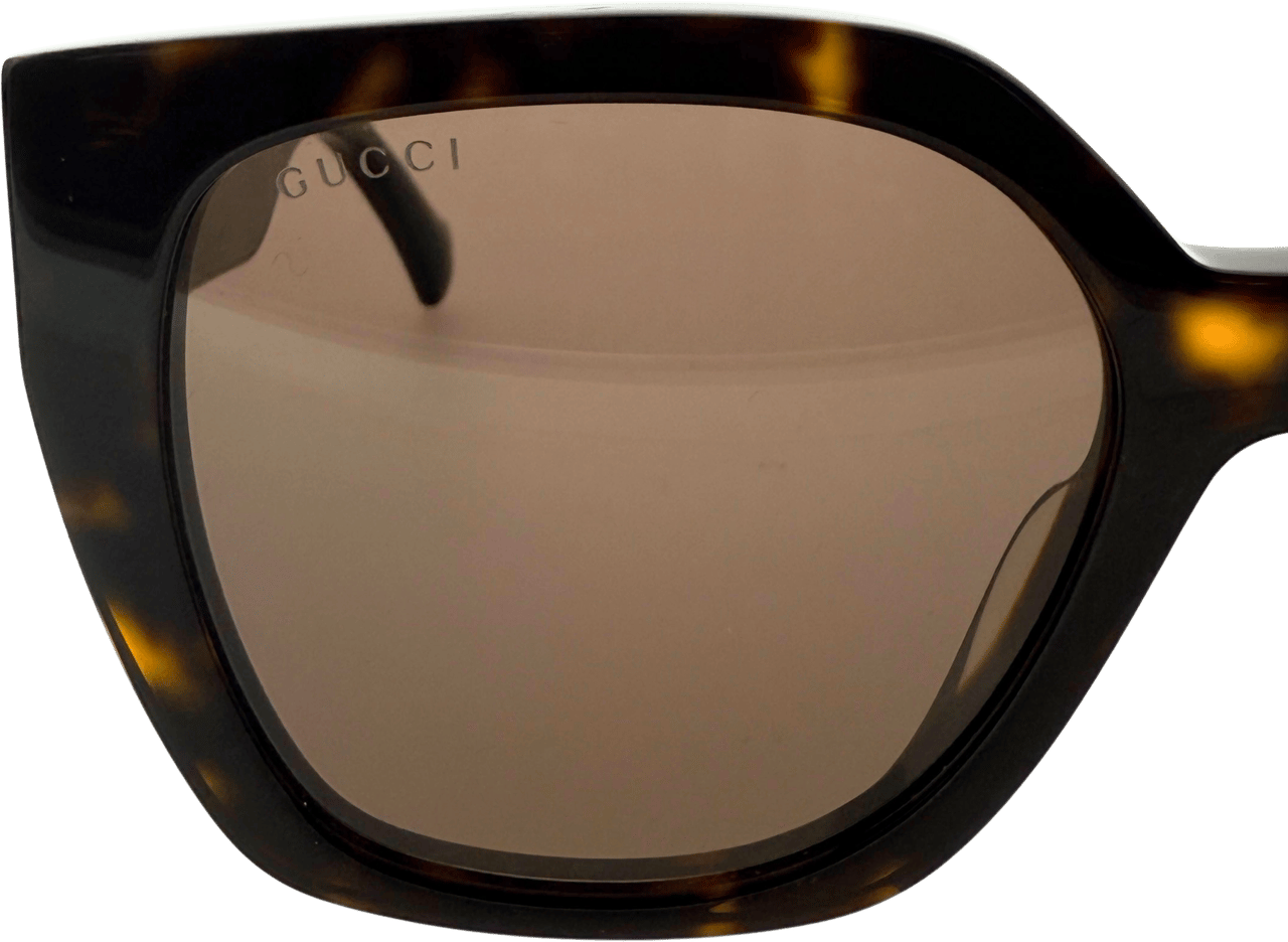 Gucci Gucci GG1300S sunglasses in Havana Dark Brown Bruin