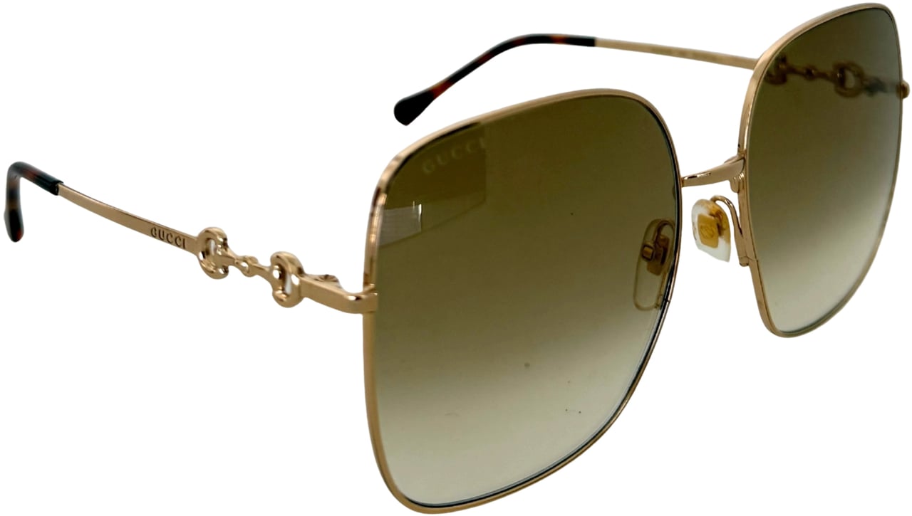 Gucci Gucci GG0879 Sunglasses Gold Goud