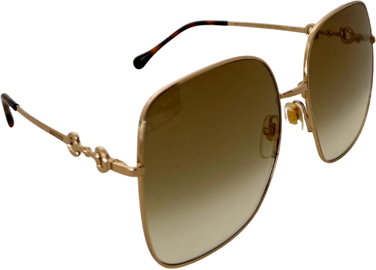 Gucci Gucci GG0879 Sunglasses Gold Goud